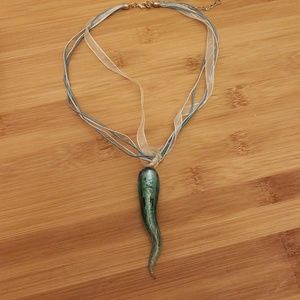 Antica Murrina Italian handmade glass pendant